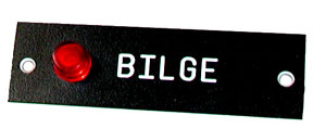 20034 BILGE WARNING PANEL
